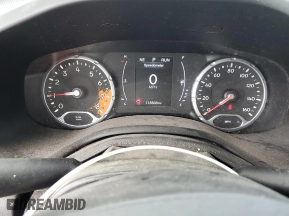 2018 Jeep Renegade Latitude with VIN ZACCJBBB2JPJ43495, listed as a Copart auction lot 56929015 with 115,808 mi miles and Salvage title. Bid and sale history available at DreamBid. Image 9.