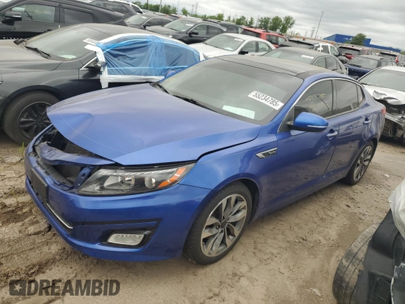 2014 Kia Optima SX Turbo с VIN 5XXGR4A66EG304888, выставлен на аукционе Copart как лот 55234785 с пробегом 101 367 миль миль и Чистый • Clean title. История ставок и продаж доступна на DreamBid. Изображение 1.