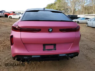 2021 BMW X6 M with VIN 5YMCY0C07M9H08985, listed as a Copart auction lot 88762065 with 0 mi miles and Salvage Title. Bid and sale history available at carsss.com. Image 6.