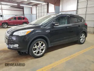 2015 Ford Escape Titanium with VIN 1FMCU0JX6FUA87137, listed as a Copart auction lot 49651405 with 90,152 mi miles and Salvage Title. Bid and sale history available at carsss.com. Image 1.
