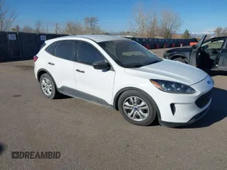 2021 Ford Escape S with VIN 1FMCU9F66MUA97328, listed as a IAAI auction lot 41531749 with 104,026 mi miles and . Bid and sale history available at carsss.com. Image 1.