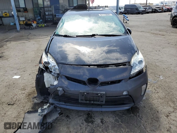 2015 Toyota Prius Four с VIN JTDKN3DU5F0438322, выставлен на аукционе Copart как лот 57115685 с пробегом 160 750 миль миль и Списание • Salvage title. История ставок и продаж доступна на DreamBid. Изображение 5.