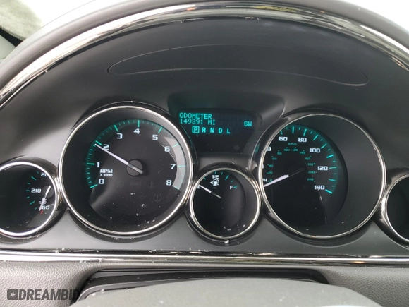 2017 Buick Enclave Leather with VIN 5GAKRBKD1HJ177349, listed as a Copart auction lot 41840885 with 149,391 mi miles and Salvage Title. Bid and sale history available at carsss.com. Image 9.