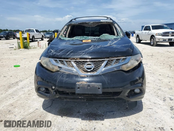 2011 Nissan Murano SL with VIN JN8AZ1MW8BW187782, listed as a Copart auction lot 65265294 with 0 mi miles and Salvage Title. Bid and sale history available at carsss.com. Image 5.