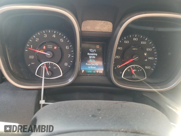 2016 Chevrolet Malibu Limited LS with VIN 1G11B5SA3GU107301, listed as a Copart auction lot 75686994 with 116,881 mi miles and Salvage Title. Bid and sale history available at carsss.com. Image 9.