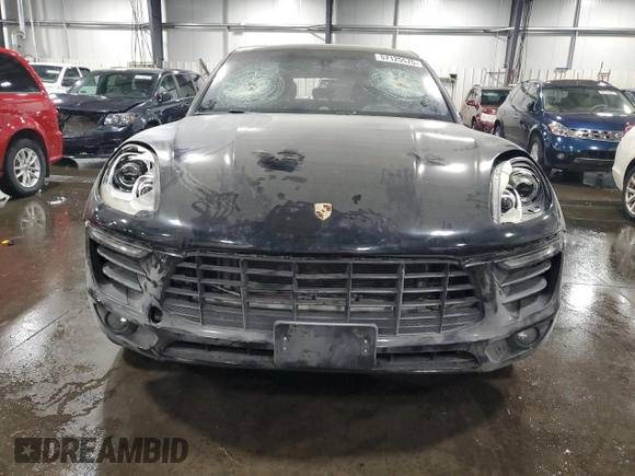 2016 Porsche Macan S with VIN WP1AB2A56GLB45765, listed as a Copart auction lot 57125575 with 102,307 mi miles and Salvage title. Bid and sale history available at DreamBid. Image 5.