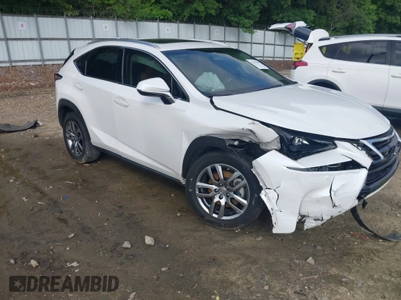 2015 Lexus NX 200t with VIN JTJYARBZ6F2007867, listed as a IAAI auction lot 42253507 with 99,823 mi miles and . Bid and sale history available at DreamBid. Image 1.
