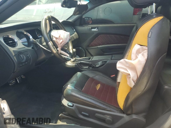 2012 Ford Mustang Premium with VIN 1ZVBP8AM9C5222027, listed as a Copart auction lot 59381545 with 217,386 mi miles and Clean title. Bid and sale history available at DreamBid. Image 7.