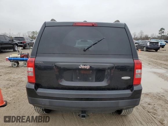 2013 Jeep Patriot Latitude with VIN 1C4NJPFB1DD230066, listed as a Copart auction lot 42530185 with 93,280 mi miles and Salvage Title. Bid and sale history available at carsss.com. Image 6.