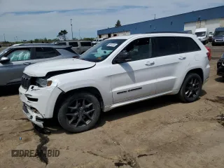 2019 Jeep Grand Cherokee Limited with VIN 1C4RJFBG7KC679669, listed as a Copart auction lot 56513245 with 123,480 mi miles and Salvage title. Bid and sale history available at DreamBid. Image 1.