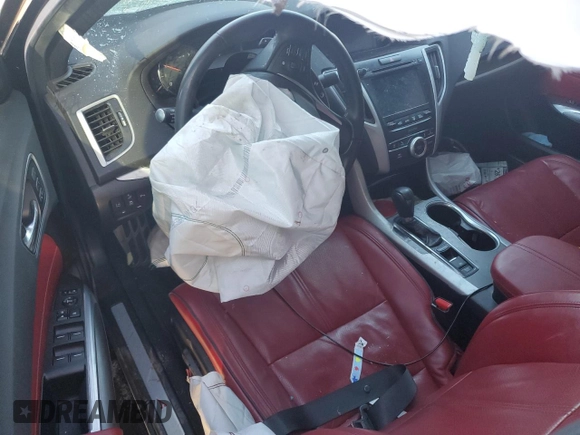 2020 Acura TLX w/A-Spec Pkg with VIN 19UUB1F63LA010597, listed as a Copart auction lot 88794355 with 0 mi miles and Salvage Title. Bid and sale history available at carsss.com. Image 8.