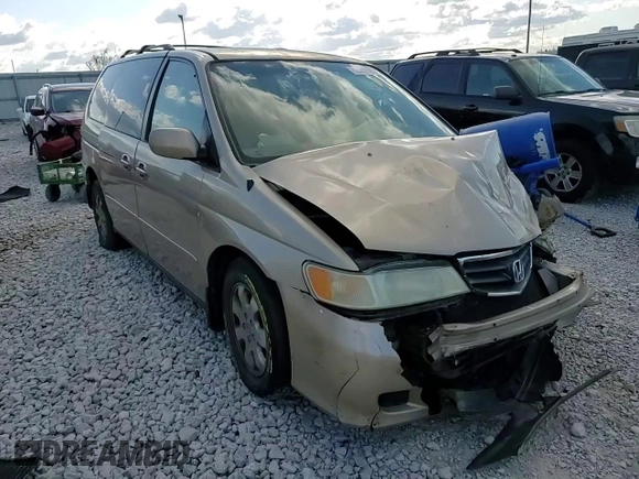 2002 Honda Odyssey EX with VIN 2HKRL18612H503328, listed as a Copart auction lot 52699095 with 241,741 mi miles and Salvage title. Bid and sale history available at DreamBid. Image 12.