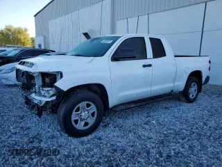 2019 Toyota Tundra 2WD SR with VIN 5TFRM5F1XKX137692, listed as a Copart auction lot 48303975 with 142,590 mi miles and Salvage Title. Bid and sale history available at carsss.com. Image 1.