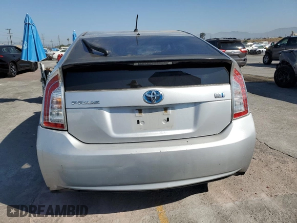 2012 Toyota Prius One z VIN JTDKN3DU8C5387168, wystawiony jako Copart lot #59336155 z przebiegiem 240 214 mil mil oraz Szkoda całkowita • Salvage title. Historia ofert i sprzedaży dostępna na DreamBid. Obrazek 6.