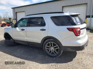 2017 Ford Explorer Sport with VIN 1FM5K8GT5HGA14201, listed as a Copart auction lot 55025635 with 116,415 mi miles and Salvage Title. Bid and sale history available at carsss.com. Image 2.