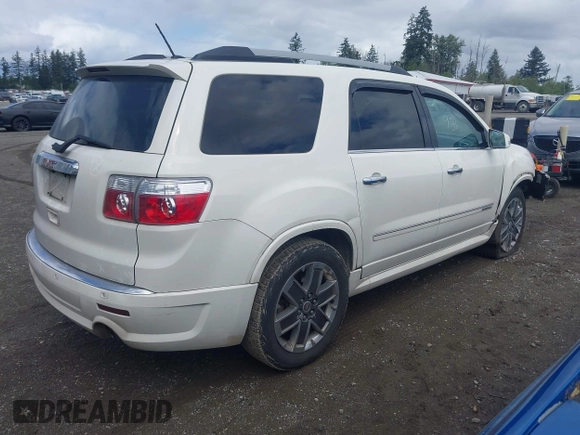 2011 GMC Acadia Denali z VIN 1GKKRTED7BJ367460, wystawiony jako IAAI lot #42297008 z przebiegiem 198 096 mil mil oraz . Historia ofert i sprzedaży dostępna na DreamBid. Obrazek 4.