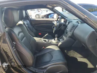 2015 Nissan 370Z Sport with VIN JN1AZ4EH1FM442273, listed as a Copart auction lot 53777595 with 33,248 mi miles and Salvage Title. Bid and sale history available at carsss.com. Image 10.