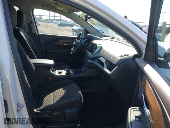 2021 GMC Terrain SLE with VIN 3GKALMEV8ML370164, listed as a IAAI auction lot 40569611 with 53,820 mi miles and . Bid and sale history available at carsss.com. Image 5.