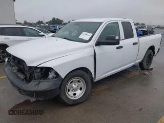 2021 Ram 1500 Tradesman with VIN 1C6RR6FT0MS507788, listed as a IAAI auction lot 41188436 with 106,114 mi miles and . Bid and sale history available at DreamBid. Image 2.