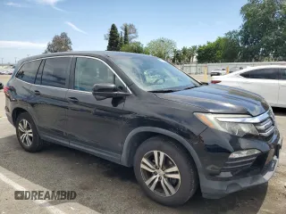 2017 Honda Pilot EX-L with VIN 5FNYF5H50HB000771, listed as a Copart auction lot 52611255 with 84,922 mi miles and Salvage Title. Bid and sale history available at carsss.com. Image 4.