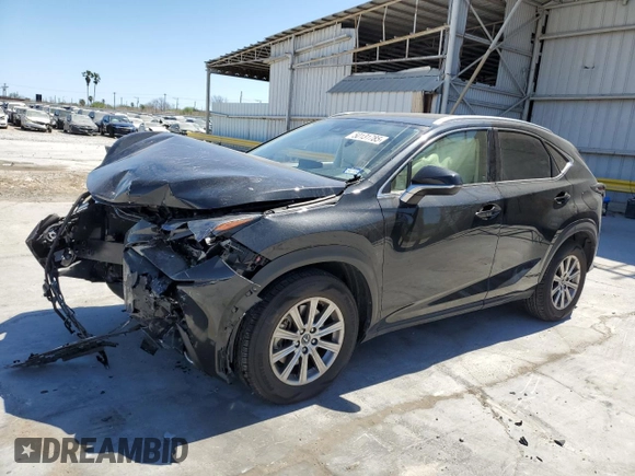 2021 Lexus NX with VIN JTJDARBZ9M2181900, listed as a Copart auction lot 50131785 with 35,595 mi miles and Salvage Title. Bid and sale history available at carsss.com. Image 1.