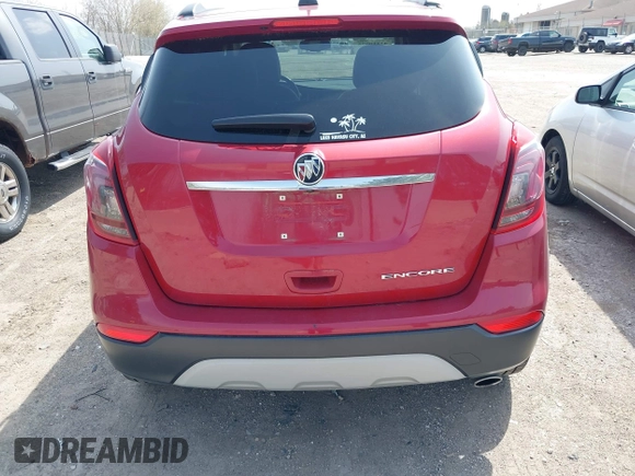 2019 Buick Encore Preferred with VIN KL4CJASB8KB891431, listed as a IAAI auction lot 42119075 with 114,665 mi miles. Bid and sale history available at carsss.com. Image 16.