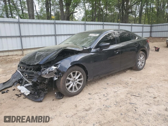2017 Mazda 6 Sport with VIN JM1GL1U56H1136561, listed as a Copart auction lot 51312985 with 127,604 mi miles and Salvage Title. Bid and sale history available at DreamBid. Image 1.