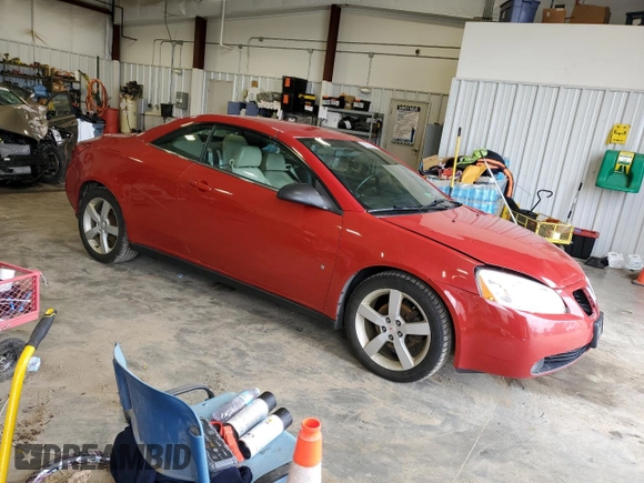 2007 Pontiac G6 GT with VIN 1G2ZH36NX74114549, listed as a Copart auction lot 54022065 with 313,976 mi miles and Non Repairable. Bid and sale history available at carsss.com. Image 4.