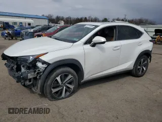 2018 Lexus NX with VIN JTJBARBZXJ2155633, listed as a Copart auction lot 50715495 with 172,058 mi miles and Salvage Title. Bid and sale history available at carsss.com. Image 1.