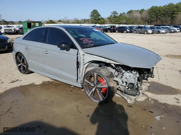 2020 Audi RS 3 Sedan with VIN WUABWGFF4LA902339, listed as a Copart auction lot 70386242 with NaN miles. Bid and sale history available at carsss.com. Image 4.