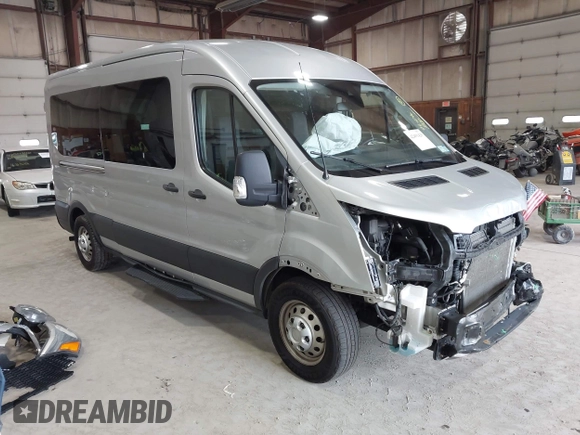 2021 Ford Transit Passenger XL с VIN 1FBAX9CG9MKA15625, выставлен на аукционе IAAI как лот 42491429 с пробегом 99 401 миль миль и . История ставок и продаж доступна на DreamBid. Изображение 1.