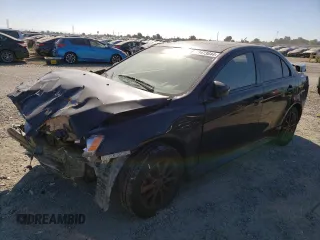 2017 Mitsubishi Lancer ES with VIN JA32U2FU7HU016220, listed as a Copart auction lot 71473644 with 116,094 mi miles and Salvage Title. Bid and sale history available at carsss.com. Image 1.