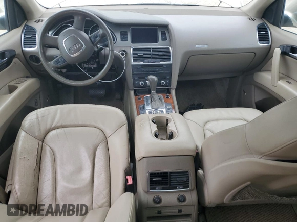 2007 Audi Q7 Premium с VIN WA1BY74L67D040062, выставлен на аукционе Copart как лот 61904725 с пробегом 120 075 миль миль и Списание • Salvage title. История ставок и продаж доступна на DreamBid. Изображение 8.