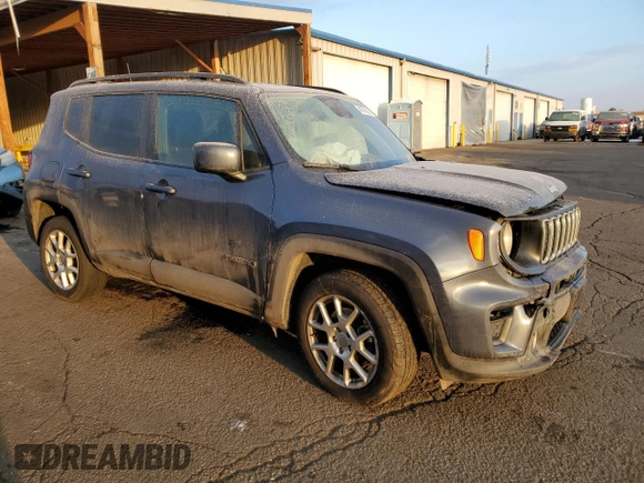2020 Jeep Renegade Latitude with VIN ZACNJBBB3LPL73459, listed as a Copart auction lot 45799035 with 33,856 mi miles and Salvage Title. Bid and sale history available at carsss.com. Image 4.
