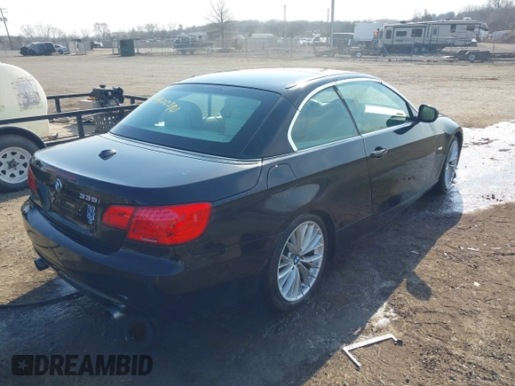 2011 BMW 3 Series 335i with VIN WBADX7C50BE581662, listed as a IAAI auction lot 41800590 with 118,547 mi miles and . Bid and sale history available at DreamBid. Image 4.