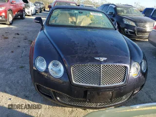 2010 Bentley Continental GT with VIN SCBDP3ZA4AC063390, listed as a Copart auction lot 75495014 with 31,291 mi miles and Non Repairable. Bid and sale history available at DreamBid. Image 5.