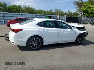 2016 Acura TLX V6 with VIN 19UUB2F37GA000219, listed as a Copart auction lot 59257515 with 119,093 mi miles and Salvage title. Bid and sale history available at DreamBid. Image 3.