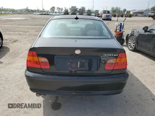 2004 BMW 3 Series 330xi with VIN WBAEW53444PN34595, listed as a Copart auction lot 70640873 with 0 mi miles and Salvage Title. Bid and sale history available at carsss.com. Image 6.