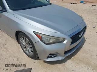 2015 Infiniti Q50 Premium with VIN JN1BV7AP0FM342504, listed as a IAAI auction lot 42127971 with 266,794 mi miles. Bid and sale history available at carsss.com. Image 6.
