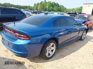 2021 Dodge Charger Police with VIN 2C3CDXAT3MH684776, listed as a IAAI auction lot 42383536 with 28,799 mi miles and . Bid and sale history available at DreamBid. Image 4.