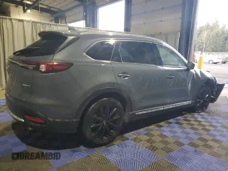 2023 Mazda CX-9 Carbon Edition z VIN JM3TCBDY0P0645880, wystawiony jako Copart lot #81275354 z przebiegiem 16 781 mil mil oraz Szkoda całkowita • Salvage title. Historia ofert i sprzedaży dostępna na DreamBid. Obrazek 3.