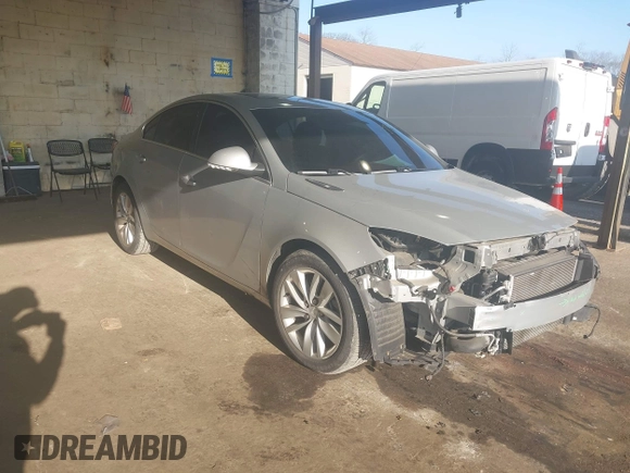 2015 Buick Regal Premium I with VIN 2G4GN5EX9F9229368, listed as a IAAI auction lot 41972257 with 38,817 mi miles and . Bid and sale history available at DreamBid. Image 1.