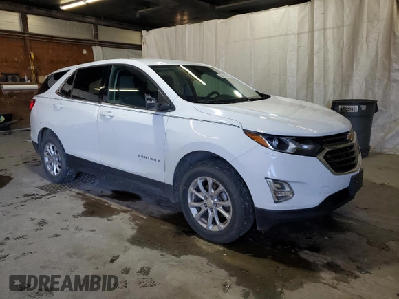 2018 Chevrolet Equinox LT with VIN 3GNAXSEV3JS524647, listed as a Copart auction lot 55376265 with 113,224 mi miles and Salvage Title. Bid and sale history available at carsss.com. Image 4.