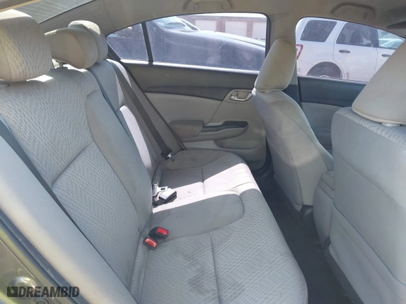 2015 Honda Civic Sedan LX with VIN 19XFB2F52FE103102, listed as a IAAI auction lot 41894506 with 202,840 mi miles. Bid and sale history available at carsss.com. Image 8.