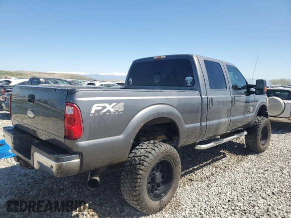 2011 Ford F-350 Platinum with VIN 1FT7W3BT5BEC87279, listed as a Copart auction lot 52990815 with 285,540 mi miles and Salvage title. Bid and sale history available at DreamBid. Image 3.