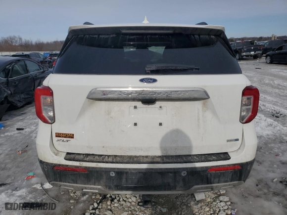 2020 Ford Explorer XLT with VIN 1FMSK8DHXLGC44540, listed as a Copart auction lot 43165225 with NaN miles and Non Repairable. Bid and sale history available at carsss.com. Image 6.