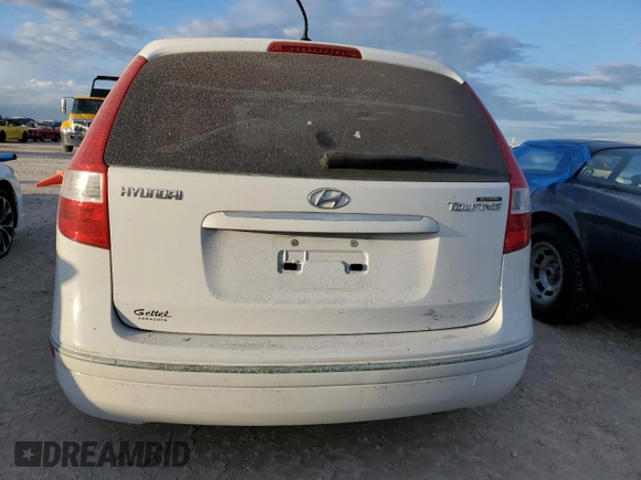 2011 Hyundai Elantra Touring GLS with VIN KMHDB8AEXBU126197, listed as a Copart auction lot 75101604 with 0 mi miles and Salvage Title. Bid and sale history available at carsss.com. Image 6.