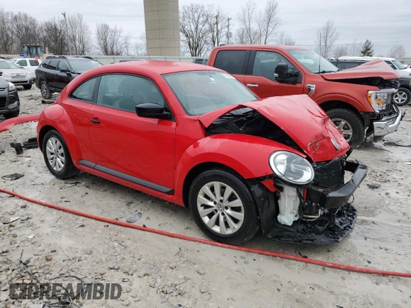 2015 Volkswagen Beetle Fleet Edition with VIN 3VWF17AT6FM603112, listed as a Copart auction lot 47322905 with 95,912 mi miles and Clean title. Bid and sale history available at DreamBid. Image 4.