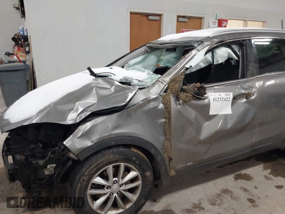 2017 Kia Sorento LX with VIN 5XYPGDA59HG191919, listed as a IAAI auction lot 41232422 with Not Provided miles and . Bid and sale history available at carsss.com. Image 6.
