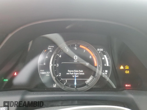 2018 Lexus LS 500 with VIN JTHC51FF0J5000809, listed as a Copart auction lot 63794275 with 100,177 mi miles and Clean title. Bid and sale history available at DreamBid. Image 9.